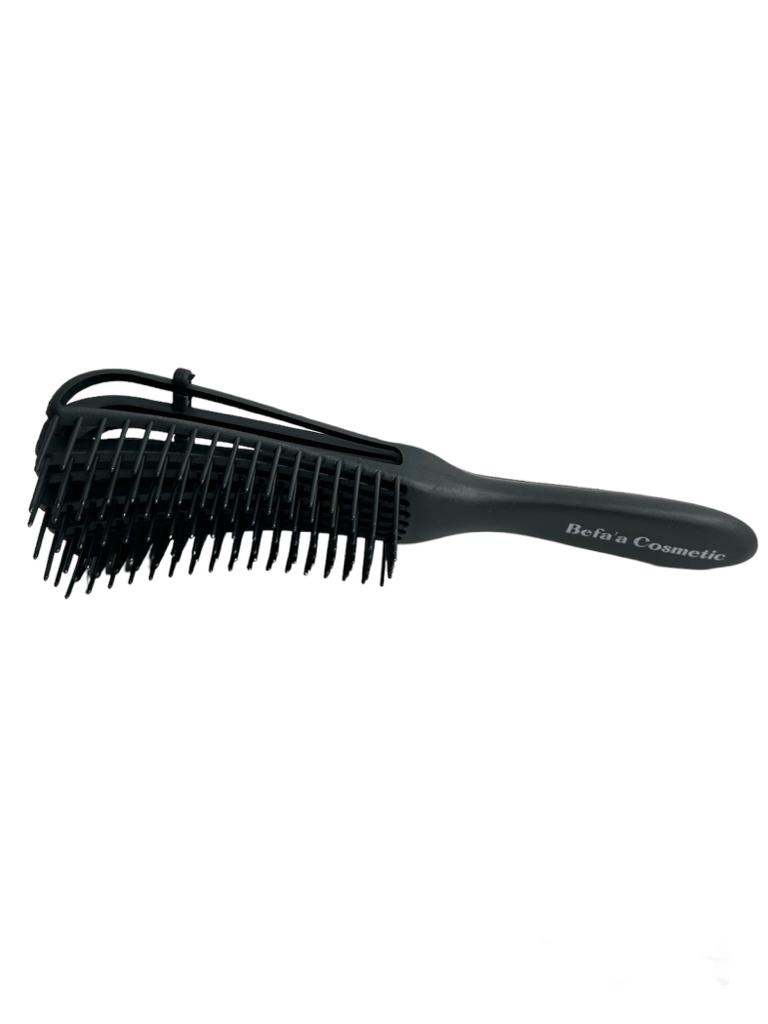 Brosse démelante pour cheveux (noir)