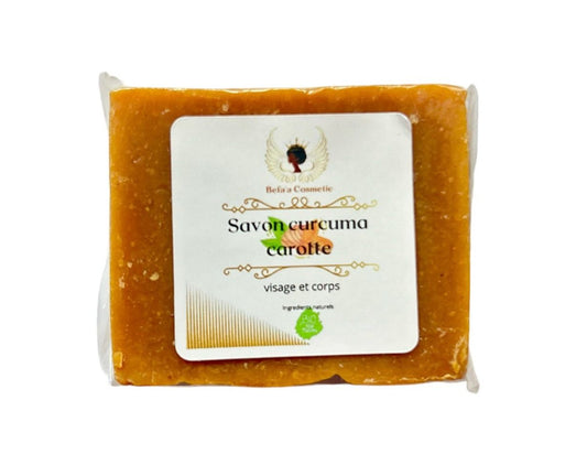 Savon Curcuma et Carotte